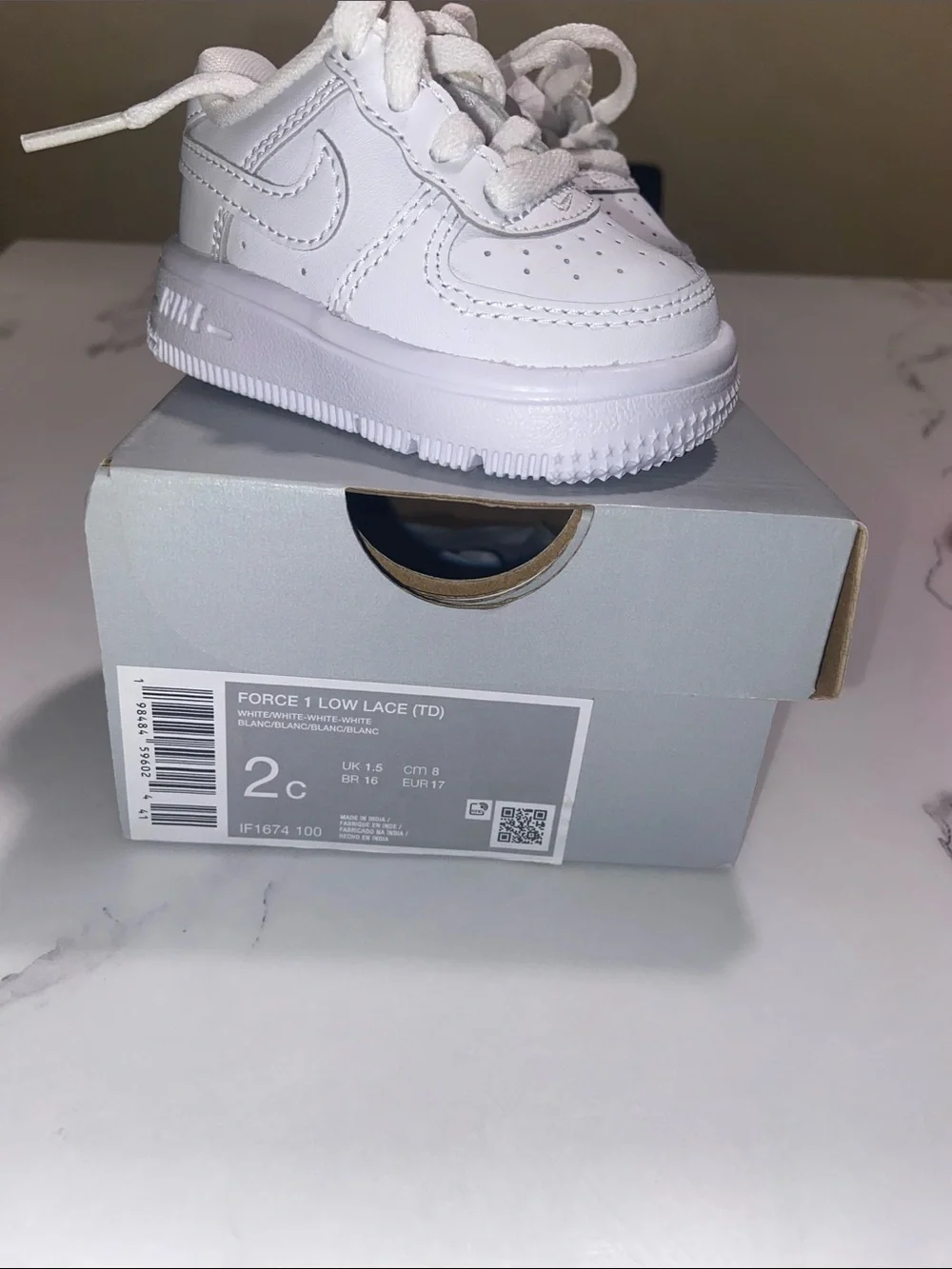 Nike Kids White Low-Top Sneaker